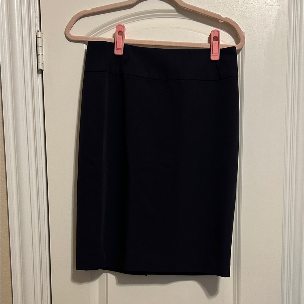 Liz Claiborne Classic Navy Blue Pencil Skirt size 4